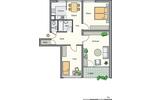 Etagenwohnung Kreuztal - 3 Zimmer, 75 m&sup2;, 386&euro; | Angebot:26422049